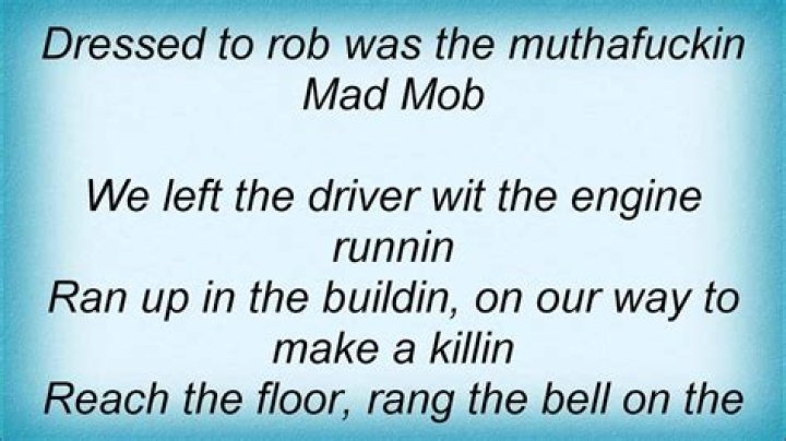 Armed robbery lyrics