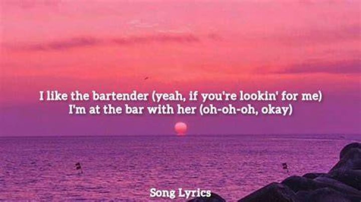 Bartender fix me a drink lyrics