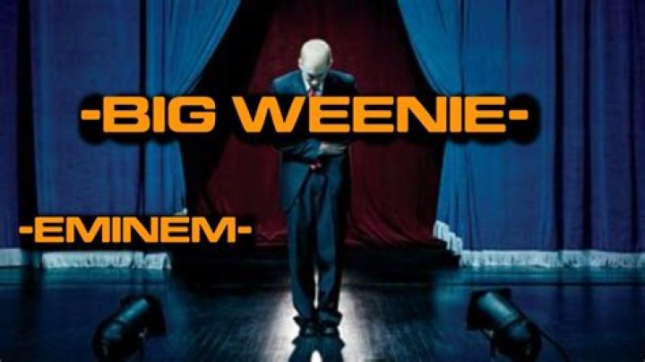 Big weenie by eminem lyrics