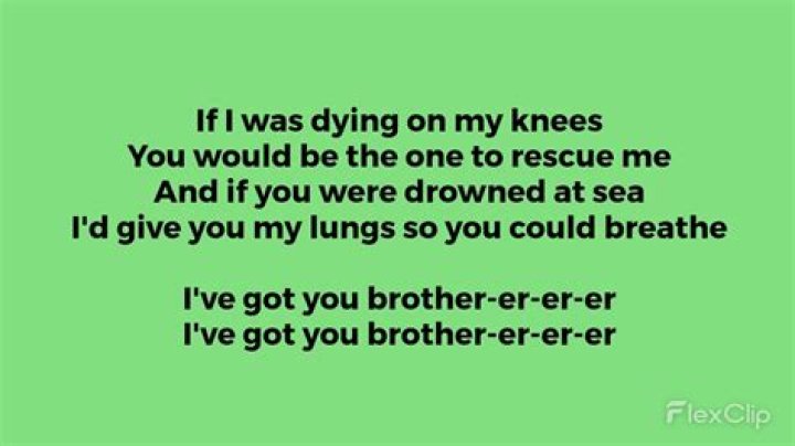 Brother kodaline lyrics