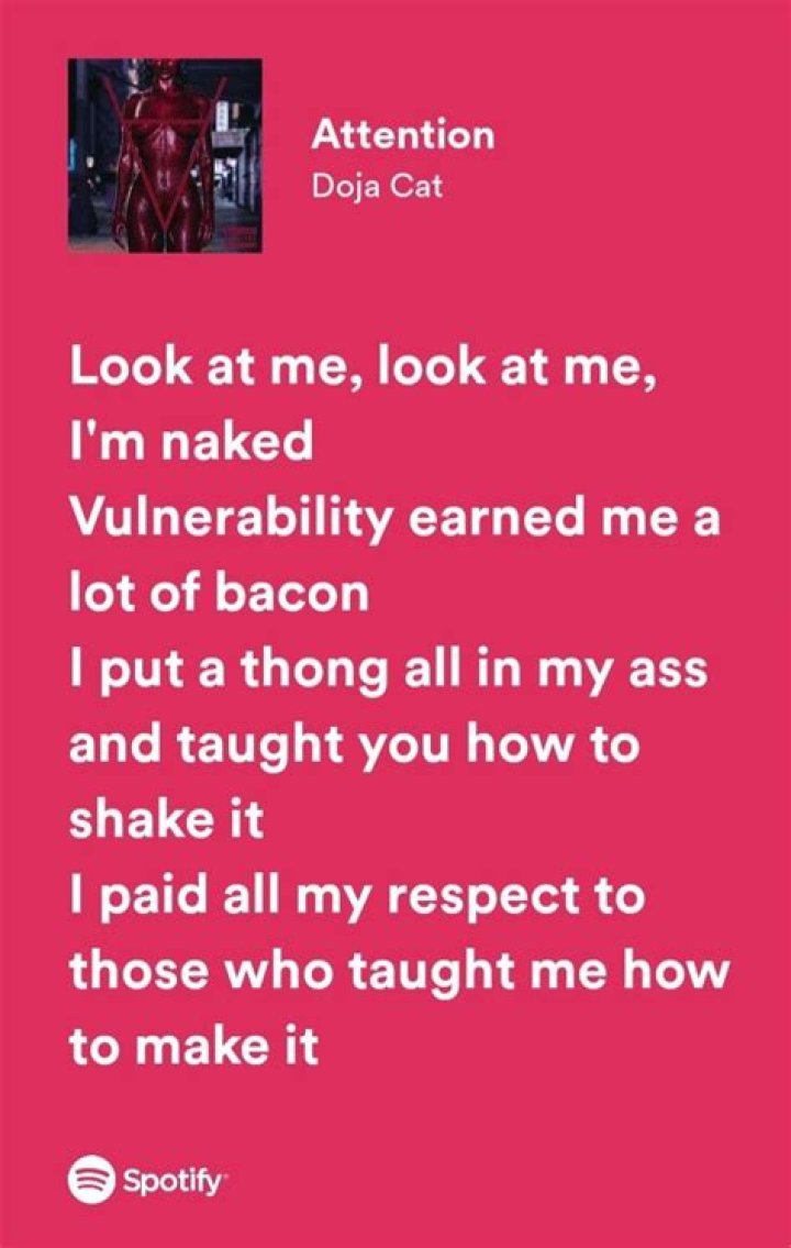Doja cat penis lyrics