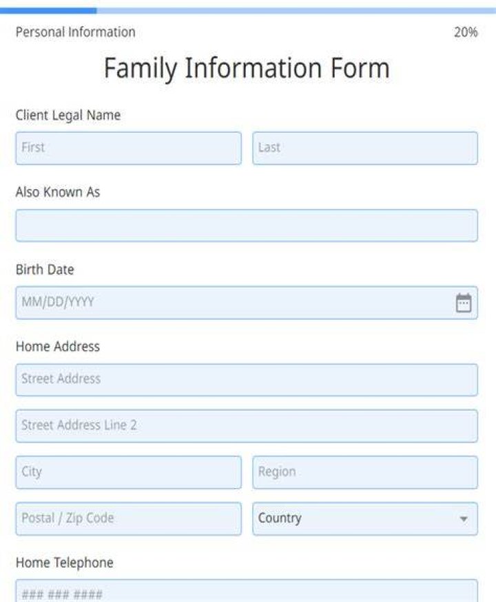 Family Information