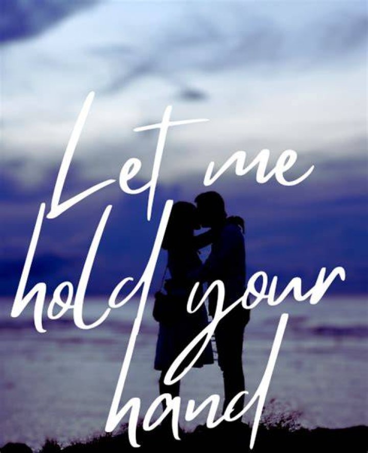 Give me just one more try let me hold you hand tonight lyrics