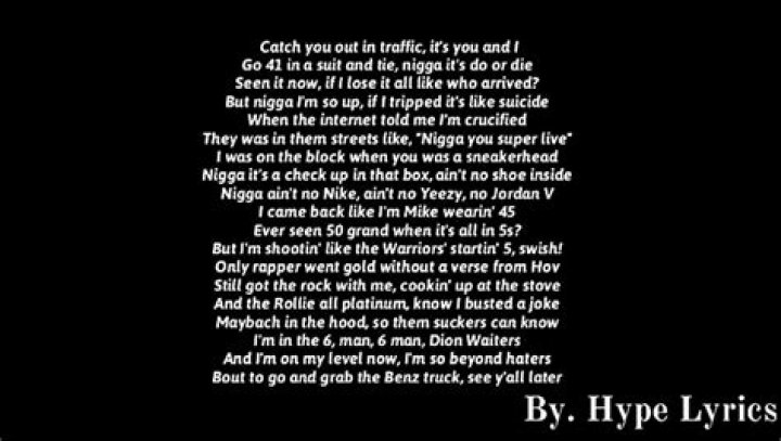 Hoe ass bitches lyracs rap lyrics