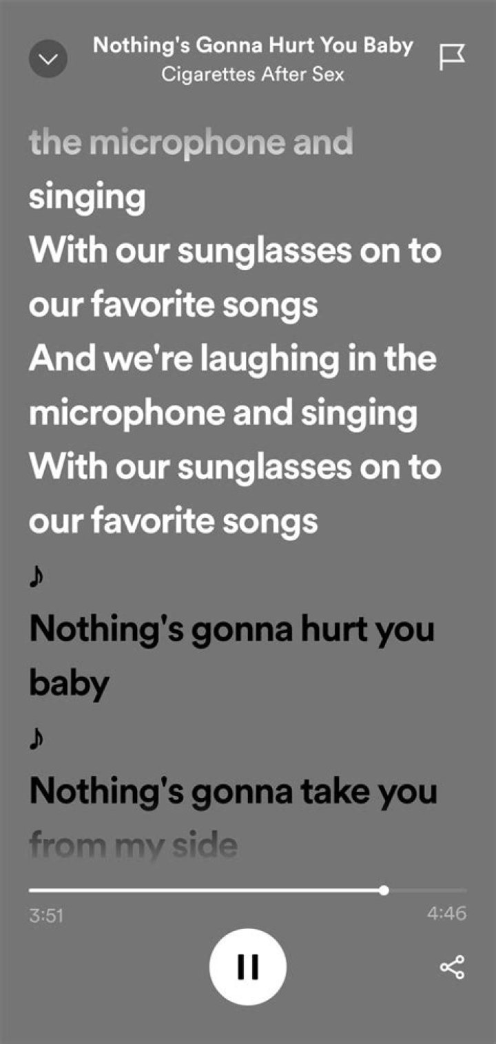 I get a feeling baby lyrics