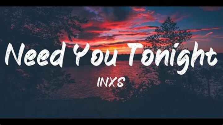 I really need you tonight lyrics