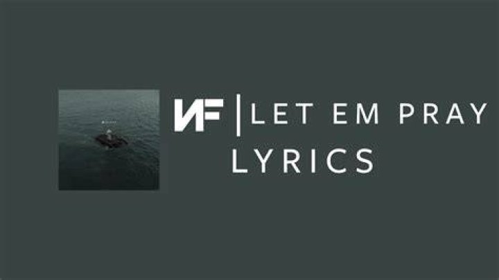 Nf let em pray lyrics
