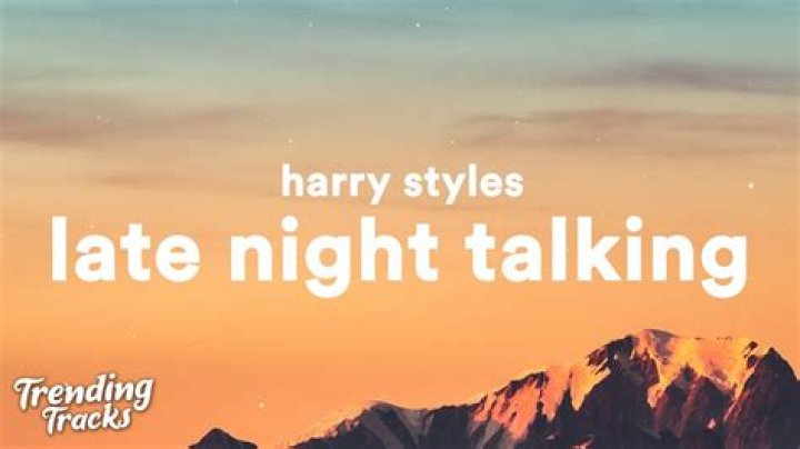 On a late night lyrics