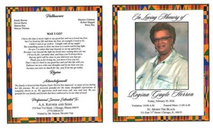 Regina Endress Obituary