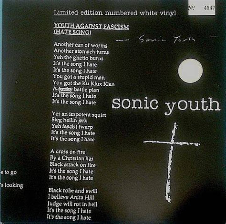 Sonic youth lyrics