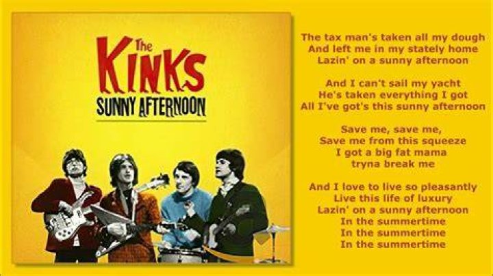 Sunday afternoon kinks lyrics
