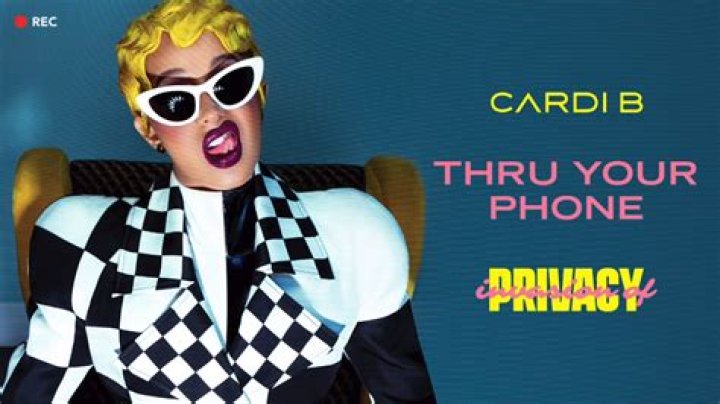 Thru your phone lyrics
