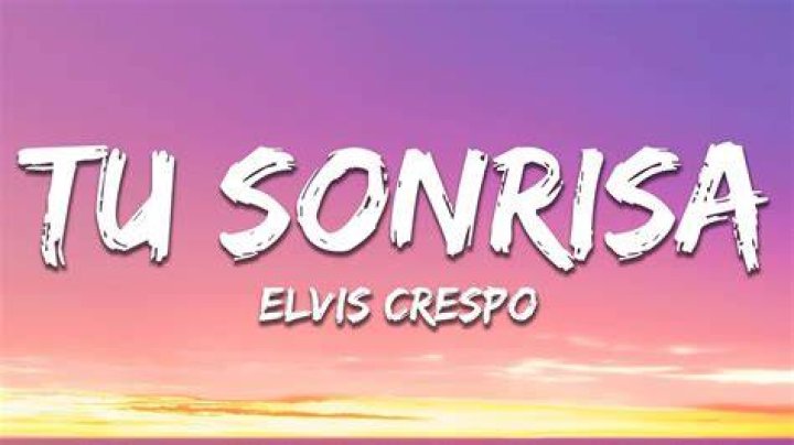Tu sonrisa lyrics