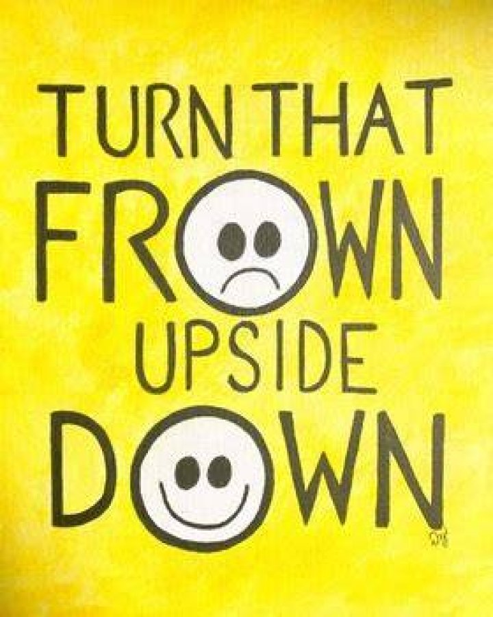 Turn that frown upside down lyrics