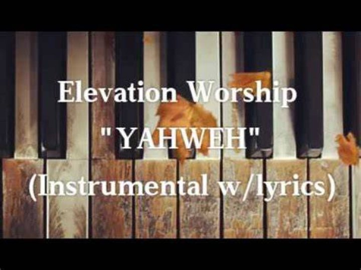 Yahweh elevation lyrics